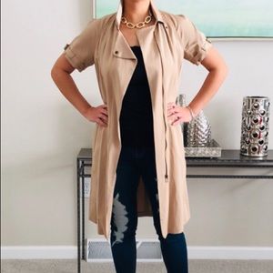 Banana republic Trench coat size 4